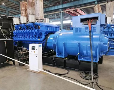 云顶集团1800KW/10.5Kv高压发电机应用于某工厂项目