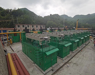 广西玉柴燃气发电项目（云顶集团1200KW/10.5KV/6极高压发电机）